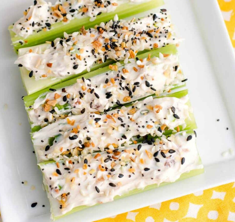 Celery with Cream Cheese